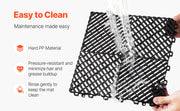 Charger l'image dans la visionneuse de galerie, Amocart Interlocking Drainage Mat 12inx12in 12/24/40/50/55 Pcs Splicing Mats Non-Slip PP Drainage Floor Tile & Shower Mat