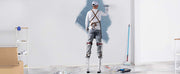 Bild in Galerie-Viewer laden, Amocart Drywall Stilts 18''/36''Adjustable Aluminum Tool Stilts with Protective Knee Pads Non-Slip Work Stilts for Home