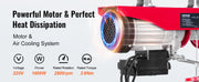 Charger l'image dans la visionneuse de galerie, Amocart 1320-2200 lbs Wireless Electric Hoist with 40ft Single Cable Lifting Height Steel Wire Winch for Garage Warehouse
