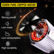 Charger l'image dans la visionneuse de galerie, Amocart 500kg/1100lbs Electric Hoist Winch Portable Crane 25ft Lifting Height Wired Remote Control for Transportation