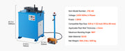 Load image into Gallery viewer, Amocart Electric Tube Bending Machine 1.5 KW Electric Tube Bender for 5/8 to 1-1/2in Pipes with 5 Set Dies, Manual & Auto Modes