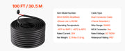 Charger l'image dans la visionneuse de galerie, Amocart 30FT/50FT/100FT Solar Panel Extension Cable with Flame Retardant Protective Sleeving Female and Male Connectors for RV
