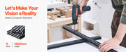 Charger l'image dans la visionneuse de galerie, Amocart Linear Rail 4-5 PCS 1000mm/1200mm/1500mm/2000mm T Slot 2040 Aluminum Extrusion Profile for 3D Printer, CNC Machine DIY