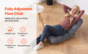 Charger l'image dans la visionneuse de galerie, Amocart Floor Chair Recycled Foam Folding Sofa Chair Multifunctional Floor Chair with Back Support Ideal for Sleeping Reading