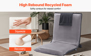Charger l'image dans la visionneuse de galerie, Amocart Floor Chair Recycled Foam Folding Sofa Chair Multifunctional Floor Chair with Back Support Ideal for Sleeping Reading