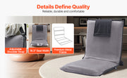 Charger l'image dans la visionneuse de galerie, Amocart Floor Chair Recycled Foam Folding Sofa Chair Multifunctional Floor Chair with Back Support Ideal for Sleeping Reading