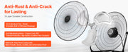Charger l'image dans la visionneuse de galerie, Amocart Floor Fans 3 Speeds High Velocity Heavy Duty Industrial Fan 4800 CFM 360° Adjustable Tilt for Gym Home Commercial Shop