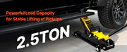 Charger l'image dans la visionneuse de galerie, Amocart 2.5T Floor Hydraulic Jack Pneumatic Low Profile Floor Jack Heavy-Duty Steel Floor Jacks with Single Piston Lift Pump
