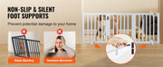 Bild in Galerie-Viewer laden, Amocart Free Standing Dog Gate Freestanding Pet Gate 3 Panels Foldable Dog Gate for Narrow Passageways Expandable Dog Barrier