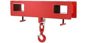 Bild in Galerie-Viewer laden, Amocart Forklift Lifting Hoist Swivel Hook Mobile Crane 4400 lbs 2 Ton Lift Mobile Crane Attachments for Garage Workshop
