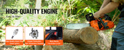 Charger l'image dans la visionneuse de galerie, Amocart Gas Chainsaw Gasoline Powered Chain Saw Handheld Cordless Petrol Chainsaws for Tree Wood Branch Cutting Tree Trimming