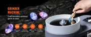 Charger l'image dans la visionneuse de galerie, Amocart Gem Faceting Machine 2800RPM 180W 110V with Faceted Manipulator 1 Bag of Triangle Abrasive Jade Rock Jewel Polisher