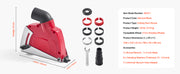 Bild in Galerie-Viewer laden, Amocart Cutting Dust Shroud for Angle Grinders 4-5 in Angle Grinder Dust Shroud with 6 Clamping Washers for Concrete Wall Stone