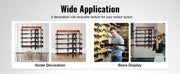 Bild in Galerie-Viewer laden, Amocart Gun Rack Wood Gun Rack Wall Mount Gun Display Rack holds 4/5 Rifles Shotguns 132 lbs Heavy Duty Rifle Rack w/ Soft Padding