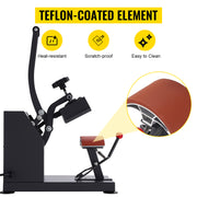Bild in Galerie-Viewer laden, Amocart Hat Cap Heat Press 5.5 x 3.5 inch Heat Transfer Stamping Sublimation Machine Digital Display Clamshell DIY Advertising