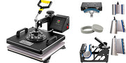 Bild in Galerie-Viewer laden, Amocart Combo Heat Press Machine 5/6/8 in 1 30*38CM 38*38CM Muntifunctional Sublimation Printer Transfer Mug Hat Plate T-Shirt