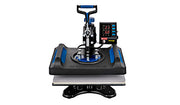 Charger l'image dans la visionneuse de galerie, Amocart Heat Press Machine 12 x 15 /15x15 Inches Fast Heating 360 Swing Away Digital Sublimation T-shirt Vinyl Transfer Printer