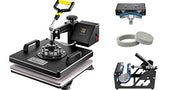 Bild in Galerie-Viewer laden, Amocart 5 6 8 in 1 Heat Press Machine T shirt Heat Transfer Printer Muntifunctional Sublimation For Mug/Latte Mug/Plate/Bottle