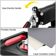 Load image into Gallery viewer, Amocart 5/8in1 15x15"/12x15"Dual-tube Heating Insulation Cotton Heat Press Sublimation Machine 360°Swing Design for Tshirts Etc