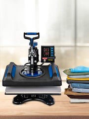 Bild in Galerie-Viewer laden, Amocart Heat Press Machine 12 x 15 /15x15 Inches Fast Heating 360 Swing Away Digital Sublimation T-shirt Vinyl Transfer Printer
