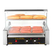 Charger l'image dans la visionneuse de galerie, Amocart 5/7/11 Rods Commercial Hot Dog Roller Electric Sausage Maker Barbecue Grill Machine for Camping Party Home Appliance