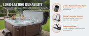 Charger l'image dans la visionneuse de galerie, Amocart Hot Tub Cover Lift Spa Cover Lift Height 31.5"-41.3" Width 57"-92.5" Adjustable Installed Underneath Both Side Suitable