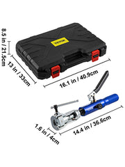 Load image into Gallery viewer, Amocart Hydraulic Expanding and Double Flaring Tool 45° Soft HVAC Copper Tube Expander 3/16in to 1/2in Brake Flare Repair Tool