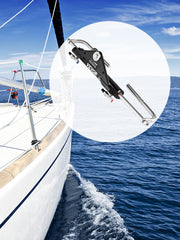 Bild in Galerie-Viewer laden, Amocart Hydraulic Steering Cylinder 150HP HC4645H Front Mount Hydraulic Outboard Marine Steering Cylinder Fit for Boat Steering