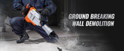 Charger l'image dans la visionneuse de galerie, Amocart Demolition Jack Hammer 1500W/2200W/3500W Jack Hammer Concrete Breaker Heavy Duty Electric Jack Hammer 2/4pcs Chisel