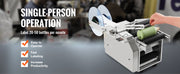 Charger l'image dans la visionneuse de galerie, Amocart Semi-Automatic Round Bottle Labeling Machine 20-50pcs/min Electric Label Applicator for Bottles Diameter 0.78-4.72in