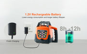 Charger l'image dans la visionneuse de galerie, Amocart Laser Level 360 Degree Self Leveling Red Cross Line Laser 5 Rotation Speeds & 4 Scanning Angles Adjustment Waterproof