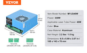 Bild in Galerie-Viewer laden, Amocart CO2 Laser Power Supply for 40W/60W/80W/100W/150W Laser Tube US 110V Compatible for Multi-brand Laser Engravers, Cutters