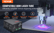 Bild in Galerie-Viewer laden, Amocart CO2 Laser Power Supply for 40W/60W/80W/100W/150W Laser Tube US 110V Compatible for Multi-brand Laser Engravers, Cutters