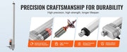 Charger l'image dans la visionneuse de galerie, Amocart 12V Linear Actuator 3000N 500mm Waterproof IP65 Linear Motor 0.19"/s Linear Actuator with Mounting Bracket for Outdoor