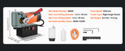 Bild in Galerie-Viewer laden, Amocart Magnetic Drill Press 1300W Low Profile Mag Drill Light Weight Portable Mag Drilling Machine with Cooling Device