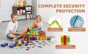 Charger l'image dans la visionneuse de galerie, SucceBuy 180PCS Magnetic Building Blocks Construction Children Magnet Tiles Montessori Educational Toys for Kids Birthday Gifts