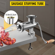 Charger l'image dans la visionneuse de galerie, Amocart Manual Meat Grinder 304 Stainless Steel Hand Meat Grinder with Steel Table Clamp Meat Mincer Sausage Maker