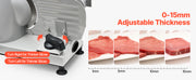 Charger l'image dans la visionneuse de galerie, Amocart 6.7-10 inch Meat Slicer Electric Deli Slicer Machine with two SUS420 Blades Home Food-Slicer for Meat, Ham, Baguett