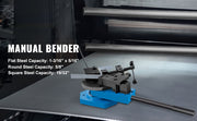 Charger l'image dans la visionneuse de galerie, Amocart Universal Metal Bender SBG-40 Multifunction Spiral Steel Plate Round Square Flat Bar Bending Tool for Metal Production