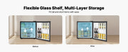 Bild in Galerie-Viewer laden, Amocart 48L 90L Mini Fridge Single Door Compact Refrigerator Adjustable Temperature Metal Shelf Energy Efficient Refrigerator