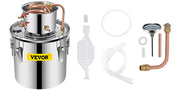 Bild in Galerie-Viewer laden, Amocart 3 5 8 13 Gal Alcohol Still Stainless Steel Alcohol Distiller Copper Tube Home Brewing Kit for DIY Whisky Wine