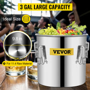 Bild in Galerie-Viewer laden, Amocart 3 5 8 13 Gal Alcohol Still Stainless Steel Alcohol Distiller Copper Tube Home Brewing Kit for DIY Whisky Wine