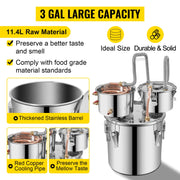 Load image into Gallery viewer, 12L 20L 30L 50L Alcohol Brewing Distiller DIY Moonshine Apparatus Stainless Steel Still Whisky Brandy Home Appliance