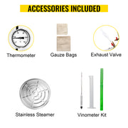 Charger l'image dans la visionneuse de galerie, Amocart 20L-70L Alcohol Distiller Machine Beer Brewing Equipment DIY Wine Moonshine Apparatus Dispenser Kit Home Appliance