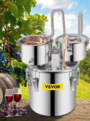 Load image into Gallery viewer, Amocart 12L 20L 30L 50L Alcohol Brewing Distiller DIY Moonshine Apparatus Stainless Steel Still Whisky Beer Brandy Home Use