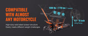 Bild in Galerie-Viewer laden, Amocart Steel Hydraulic Motorcycle Jack Stand 1500LBS ATV Scissor Lift Jack 4.7"-15" Scissor Lift Jack Stand for Motorcycle ATV