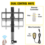 Load image into Gallery viewer, Amocart Remote TV Lift Motorized Cabinet TV Mount Bracket Electirc Actuator Lift Column DC Motor Height Adjustable Plasma LCD