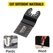 Bild in Galerie-Viewer laden, Amocart 100PCS Oscillating Saw Blades Quick Release Multitool Blades Kit HCS Tool Blades Cut Cutter for Wood Plastic Metal Nail