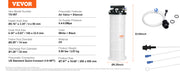 Bild in Galerie-Viewer laden, Amocart 6.5L/15L Pneumatic Fluid Extractor with Suction Hose Oil Changer Fuel Pump for Automotive Fluids Vacuum Evacuation