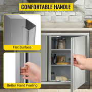 Load image into Gallery viewer, SucceBuy Stainless Steel BBQ Cabinet Access Door W/ Recessed Handle for Indoor/Outdoor Kitchen BBQ Island Kitchen Sink Fireplace